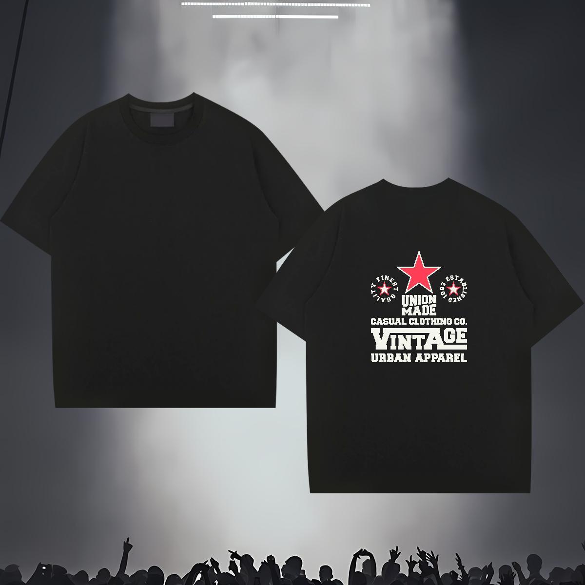 Designer T shirt 100% Cotton 230g letter Street wear Hip Hop Anime O-Neck Short Sleeve Tshirts New Arrival Wear