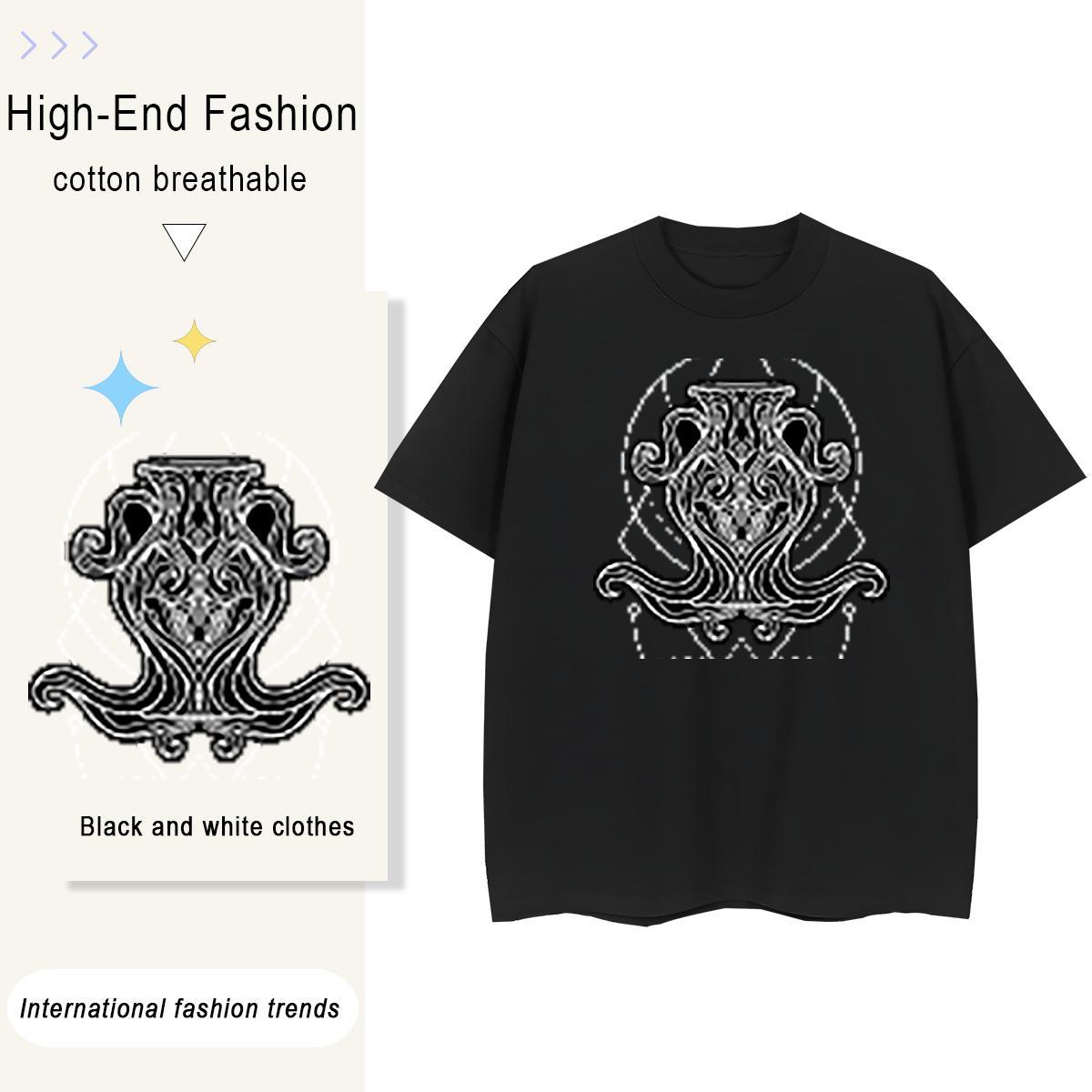 5A Women Tees 230g 100% Cotton line Sport T shirt Breathable Soft White Plus Size Tees Shirts