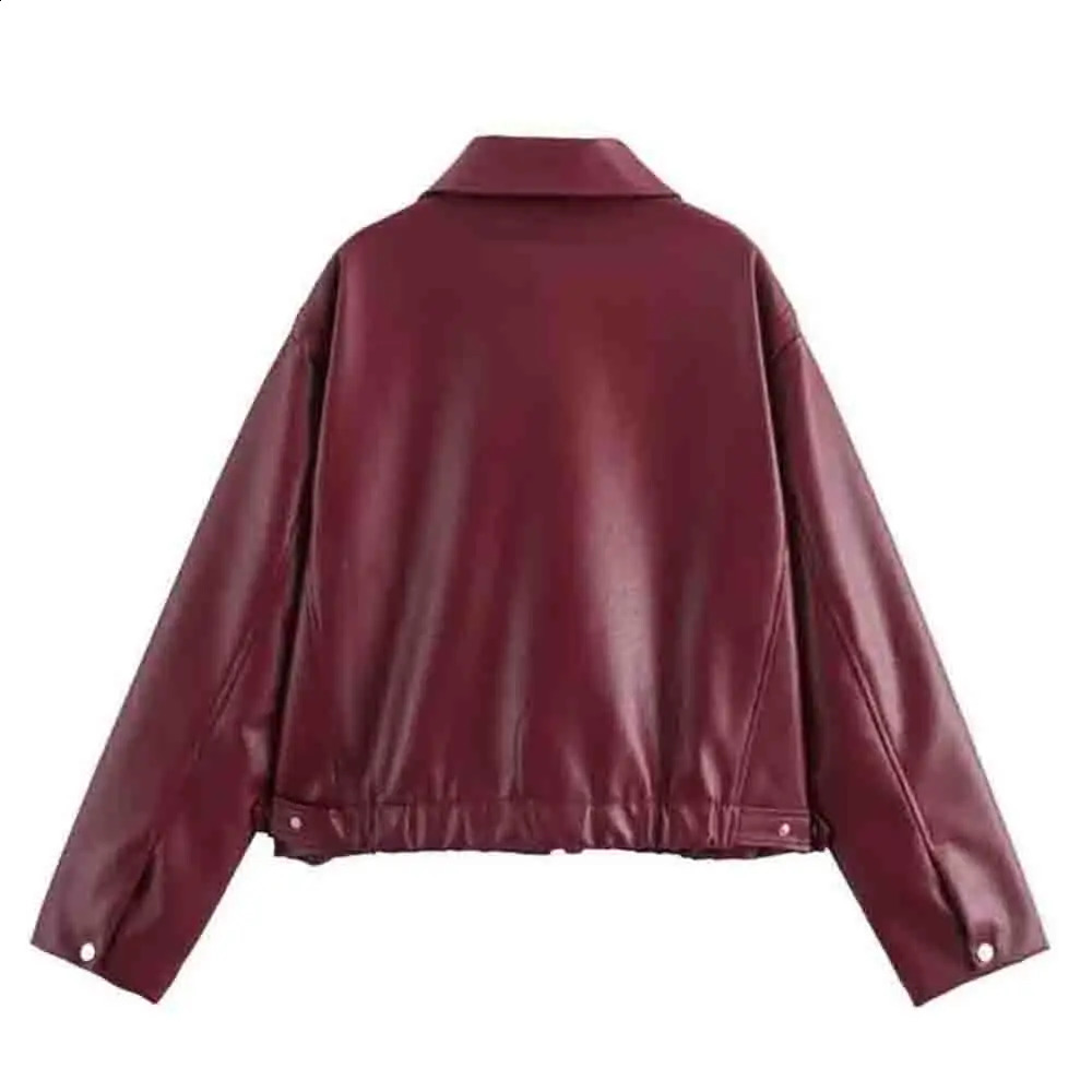 UNIZERA Autumn Product Fashion Casual Womens Wear Simple and Versatile Two Color Long Sleeve Jacket Coat 240824