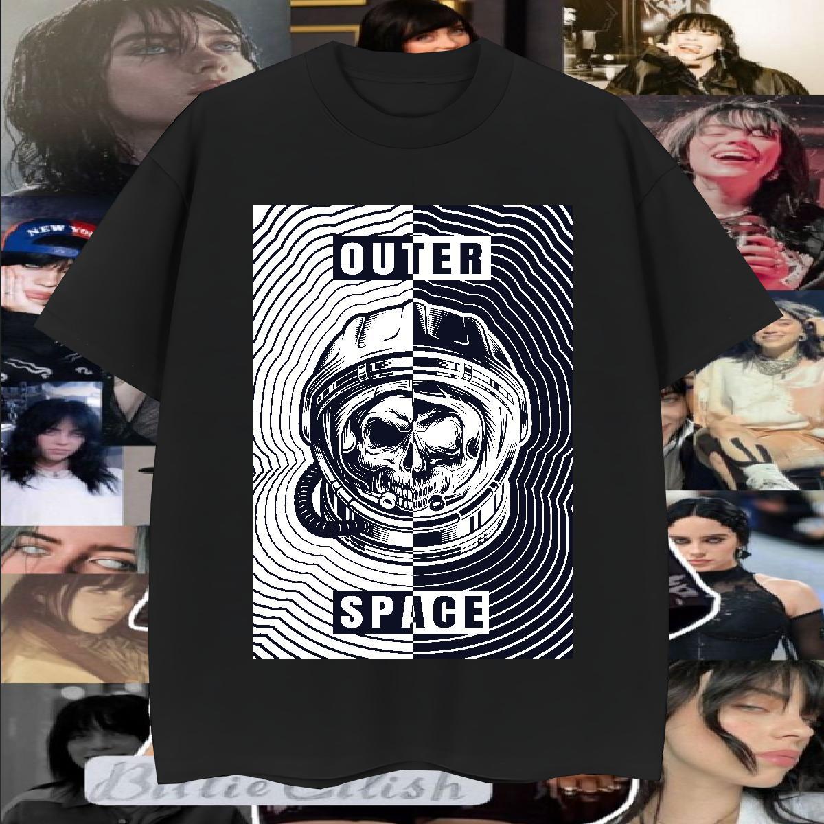 Popular Man T Shirts 100% Cotton 230g skull Outdoor Customized Short Sleeve O-Neck Tshirt for Man Woman Classic Casual Top Tees