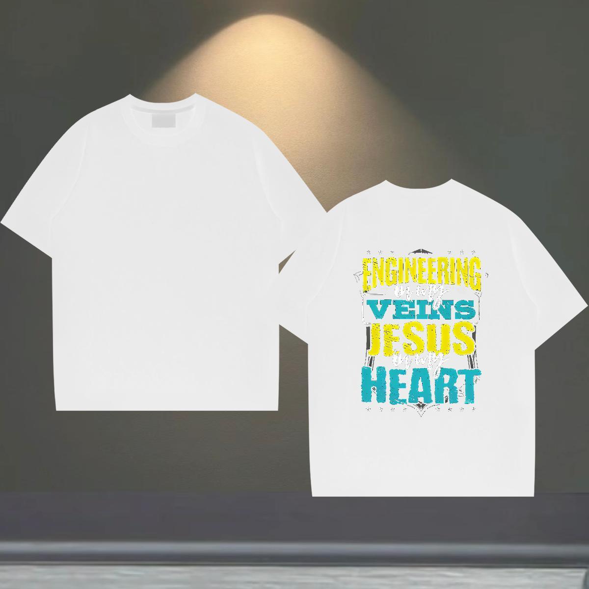 Popular Man T Shirts 230g Cotton letter Street wear Hip Hop Customized O Neck Short Sleeves Couples T Shirts Designer Tshirts