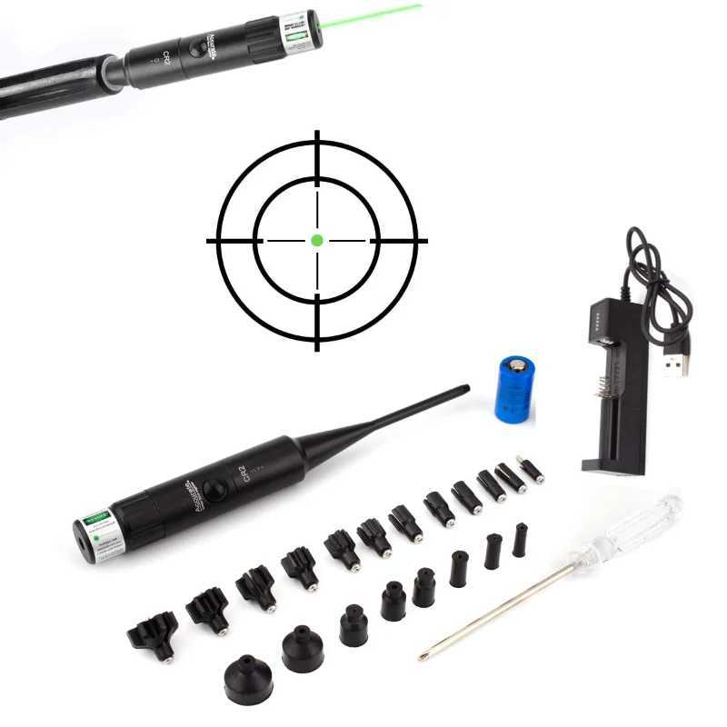 Laser Bore Sight Kit.177.22 Caliber to 12GA Laser Pointer Collimator Universal Borelighter Battery includes CL240826