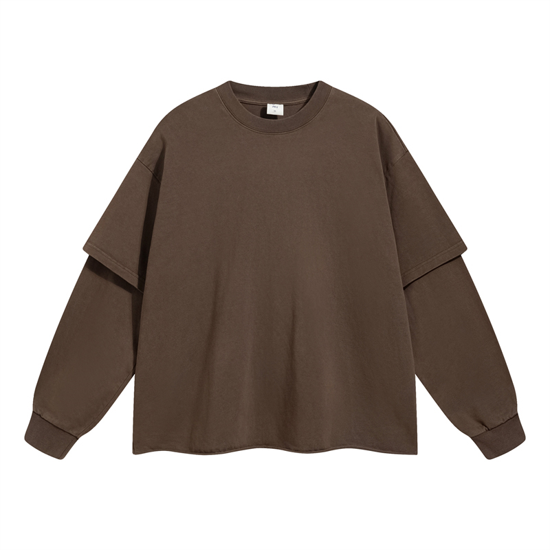 New Long Sleeve T Shirt For Men Women Autumn Fashion Cotton Solid Color T-Shirts Streetwear Men's T-Shirt XXL Baggy