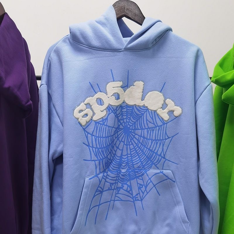 Spider Hoodie Sweatshirts Hip-Hop Web Spider Rhinestone Pattern Oversized Men Pullover Aesthetic Gothic Punk Sweatshirt Harajuku Hoodie Spider Spider Pant 9C6