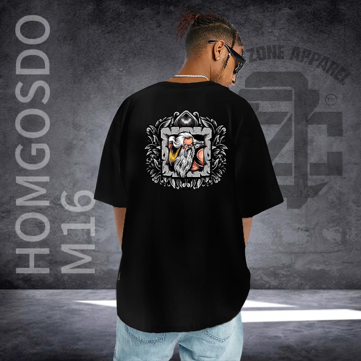Cool Design T-Shirts for Men 230g Cotton portrait Street Casual Custom Big Size Breathable Soft Men Clothes T-Shirt Designer Fashion Tops Tees