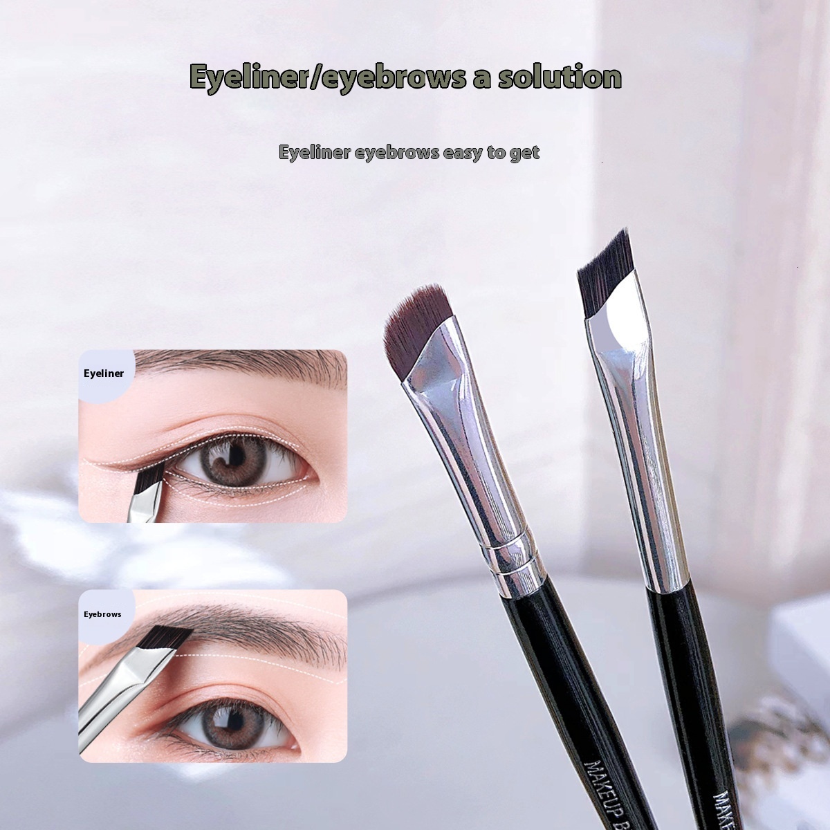 Flat Bevel Bladed Jonbos Pencil for Easy Horizontal Eyebrow & Eyeliner Drawing