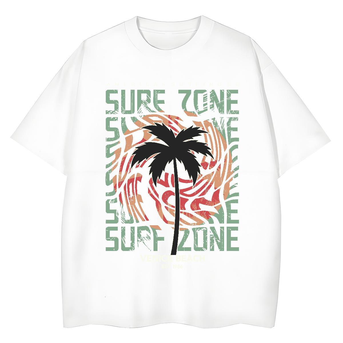Popular Lady T shirt 230g Pure Cotton tree Daily Outfit Womens T Shirts O Neck Short Sleeves Anime Clothes