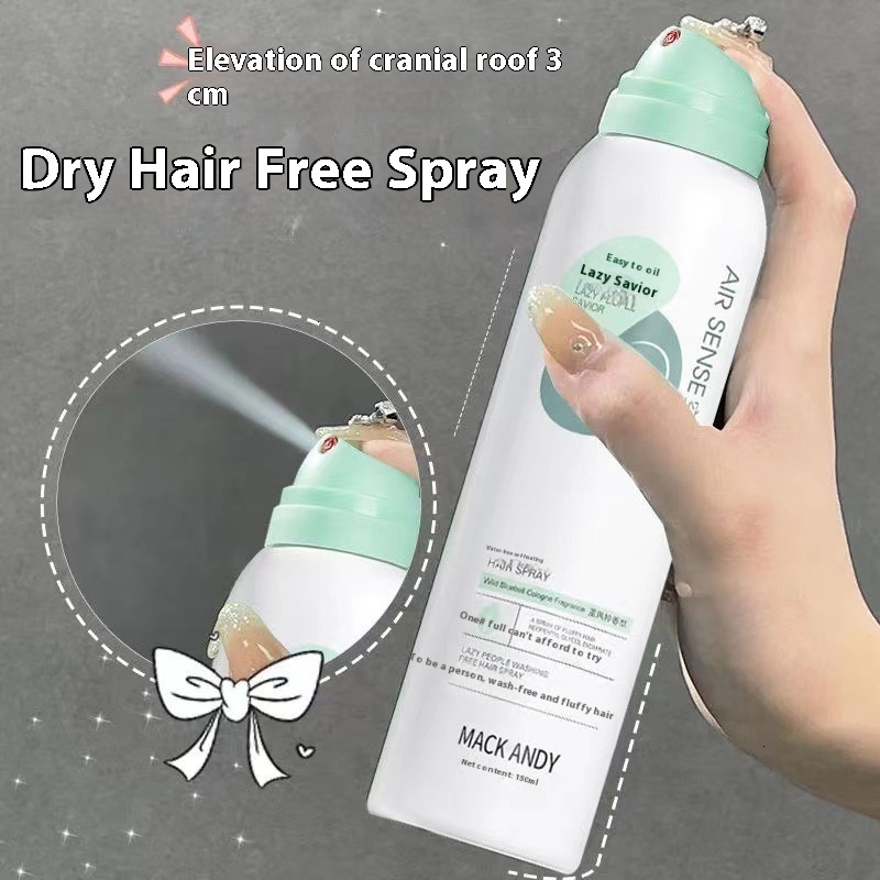 Lazy Person's Perfect Curls - Marco Andy Non-Washable Texturizing Spray for Thickening Layers & Bangs
