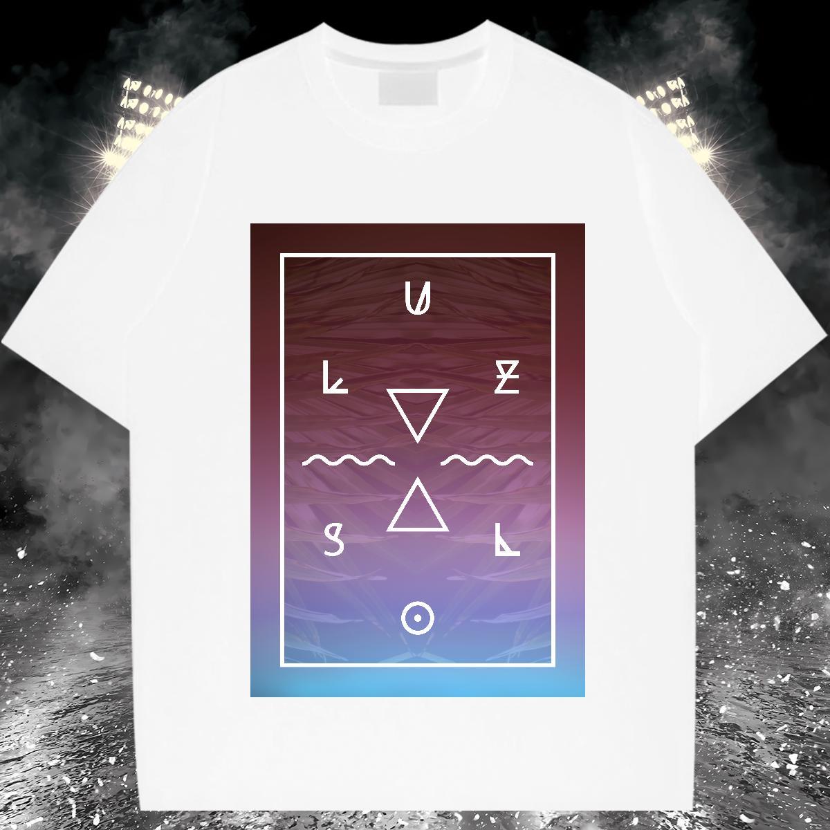 Loose Fit T Shirts Men 230g Pure Cotton letter Daily Outfit Cartoon Printing L-4XL Breathable Short Sleeve Couples T Shirts Fashion Tshirts