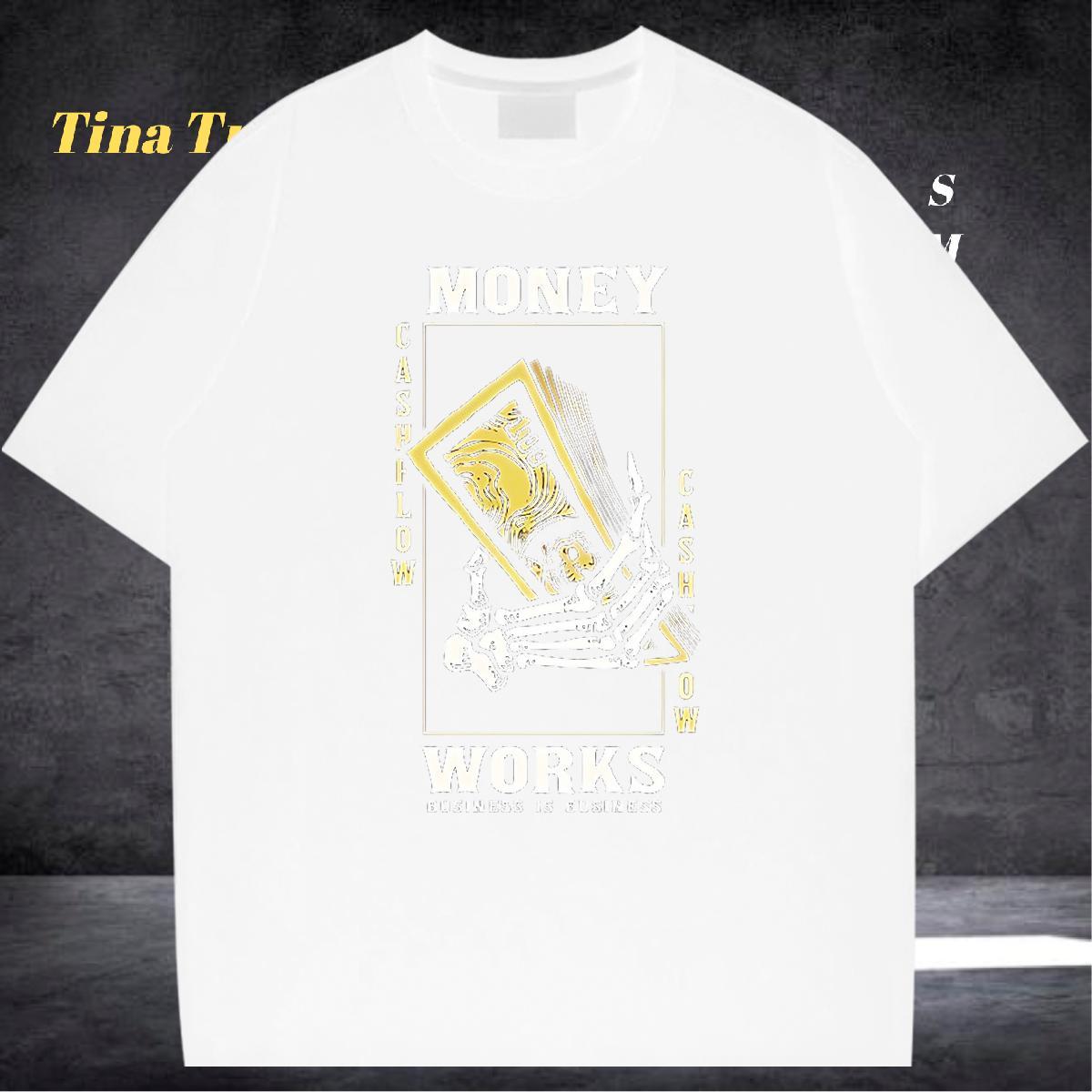 Free Shipping T Shirt For Man 230g Cotton skull Hip Hop Street Floral Print Crew Neck Breathable Tshirts Fashion Tee Shirt