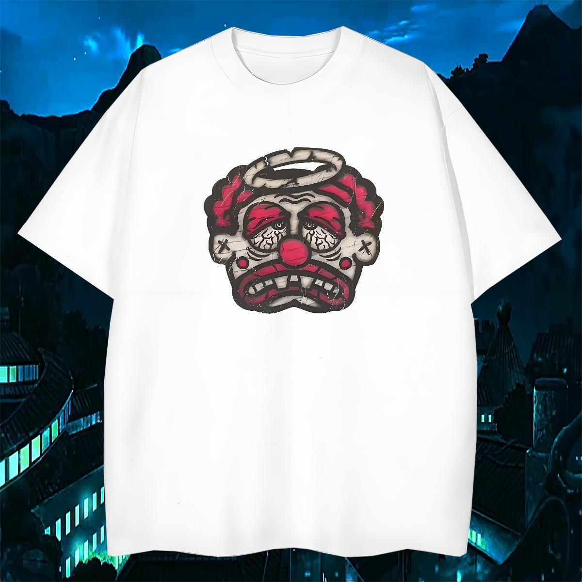 Classic Mens T Shirts 100% Cotton 230g skull Casual Beach DIY Crew Neck Men Clothes T-Shirt Wholesale Tees Shirts