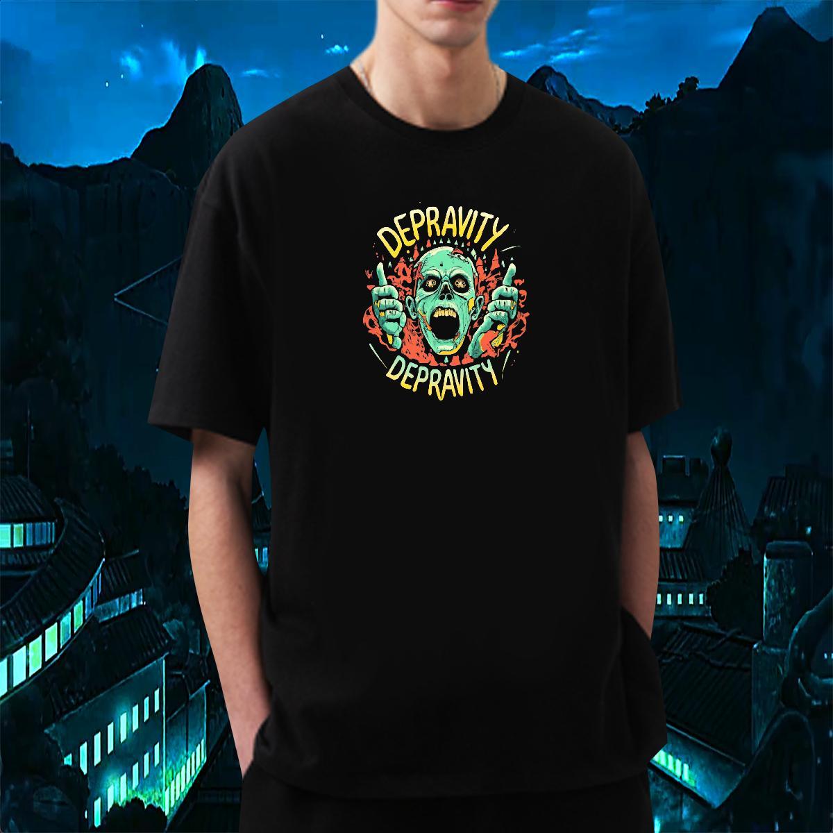 Designer Man T Shirts 230g Pure Cotton skull Daily Outfit Custom Print Oversized O Neck Short Sleeves Couples T Shirts Free Shipping Polos