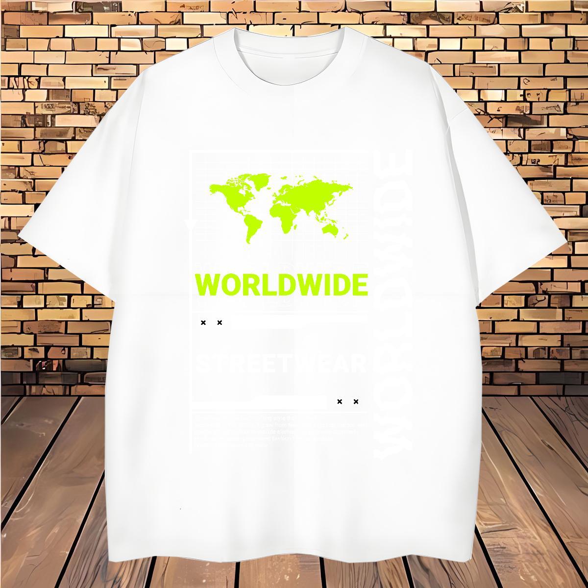 Free Shipping T-Shirts for Men 230g 100% Cotton worldwide Spring Summer Oversized 4XL Pure Cotton Men Tshirts New Designer Polos