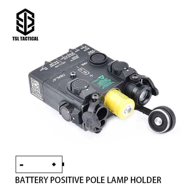 WADSN DBAL A2 Green Laser Indicator Tactical Red Dot Hunting Laser Airgun Zero Adjustment Laser PEQ 15 Fit Picatinny Rail CL240826