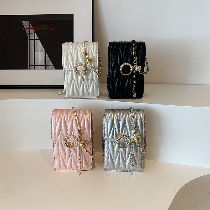 Swissmilitary Popular small bags for women in summer 2024, super fashionable and versatile, niche design sense, chain shoulder diagonal cross bag #32