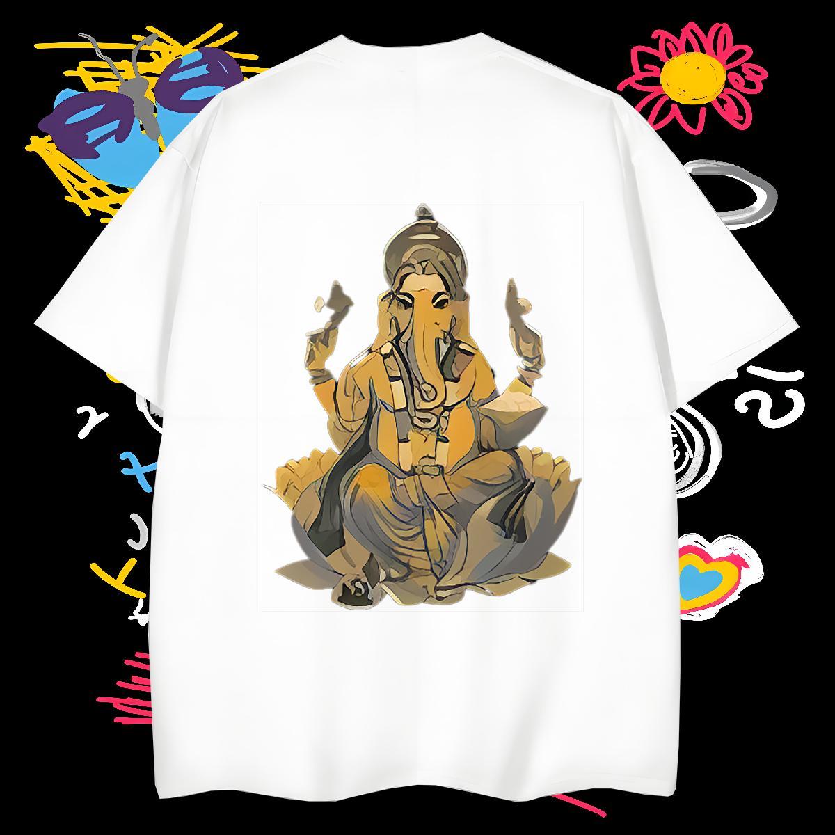 Classic T-Shirts 100% Cotton 230g religion Daily Wear Customized Breathable Short Sleeve Tshirt for Man Woman Fashion New Tees