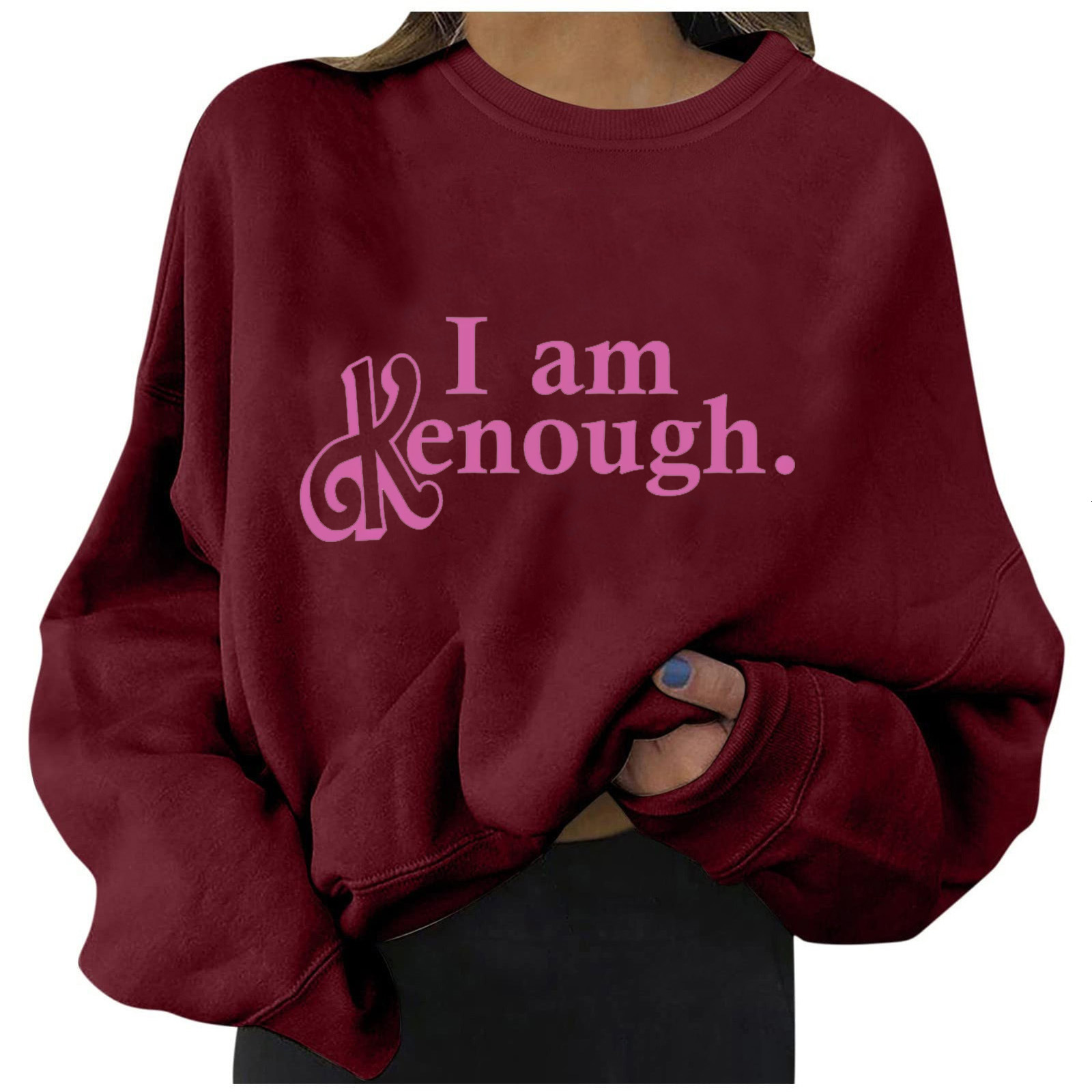 new letter personalized printed hoodie loose plus size for women dongdumaoyi