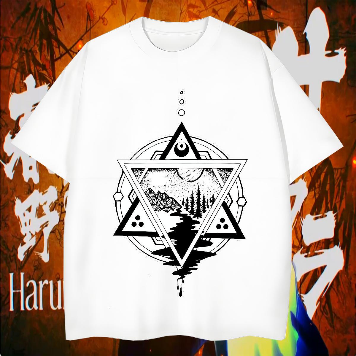 Designer T shirt 100% Cotton 230g eye of the devil Daily Wear Custom Big Size Crew Neck Tshirt for Man Woman 2024 Tshirts