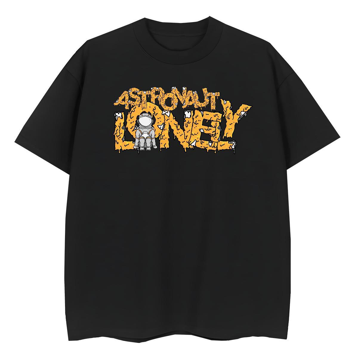 High quality Woman Tshirt 230g Cotton universe Casual Beach Woman T Shirts Breathable Crew Neck Custom Cartoon Clothings