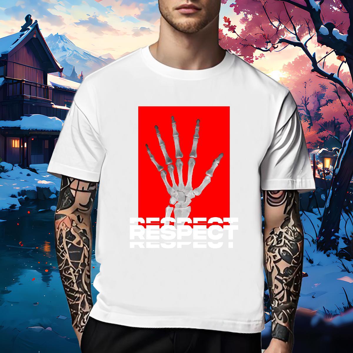 Designer Man T Shirts 230g Pure Cotton hands Anime Printing Street Custom Cartoon Crew Neck Breathable Mens Tshirts Designer Fashion Tees Shirts
