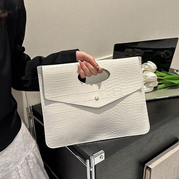 Retro Fashion Handbag Minimalist Quality Tote Bag Letter Envelope