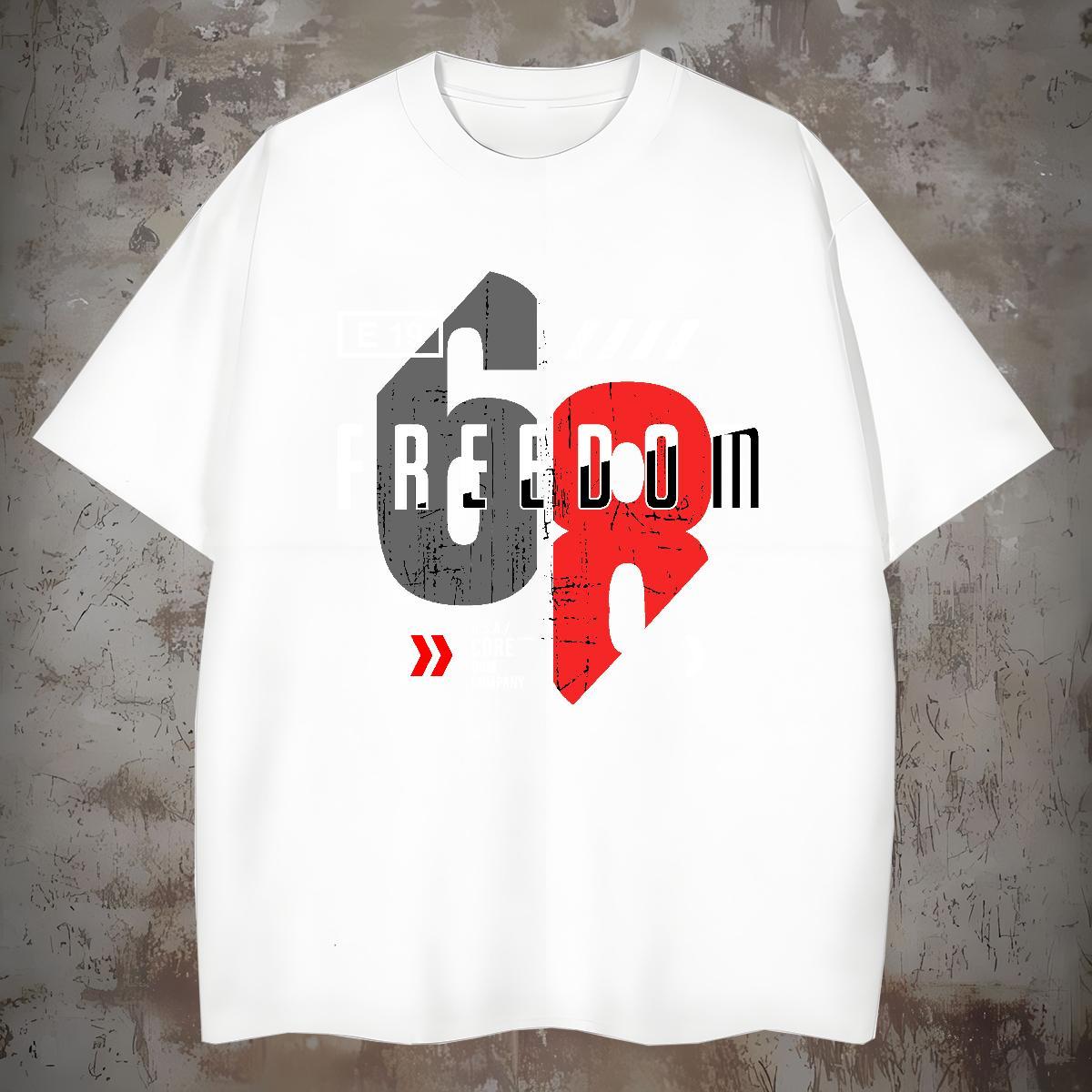 Comfortable Man T Shirts 230g Cotton letter Beach Plus Size Cartoon Short Sleeve Soft Men Tops Tees Fashion Design Tops Shirt