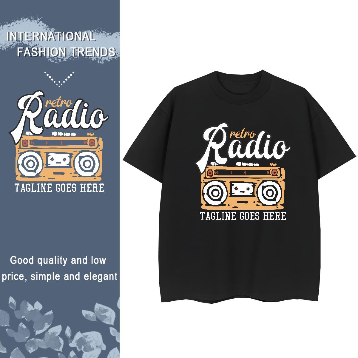Female Womens Tshirts 230g Pure Cotton letter Street Women T Shirts Short sleeve Soft Oversized L-4XL Clothes Shirt