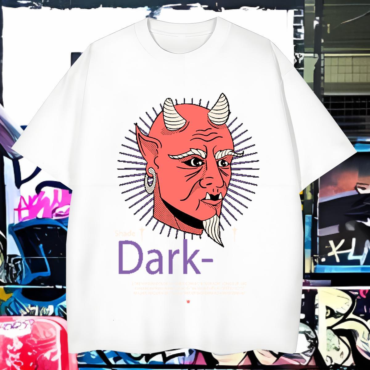 Designer T Shirts Men 230g 100% Cotton portrait Summer Casual DIY Printed Breathable Tshirt for Man Woman Casual New Tees