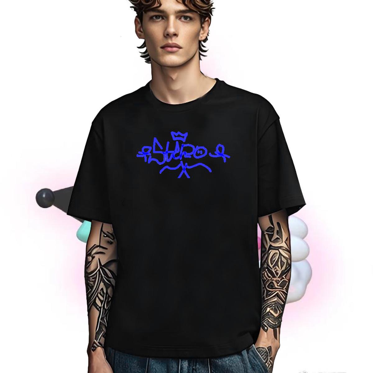 High Quality T-Shirts 230g Pure Cotton funny Daily Outfit Anime Crew Neck Breathable Tshirt for Man Woman New Arrival Tops