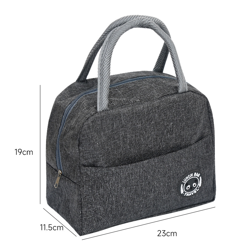 New Insulated Bag Thickened Bag Student Hand-held Waterproof Lunch Insulated Bag Free shipping