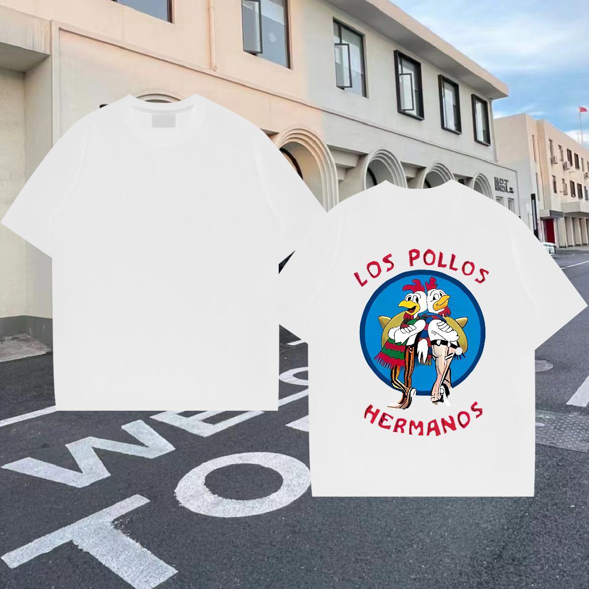 Classic T-Shirts for Men 230g 100% Cotton letter Sports Casual Oversized Crew Neck Breathable Couples T Shirts Fashion Designer Tops Shirt