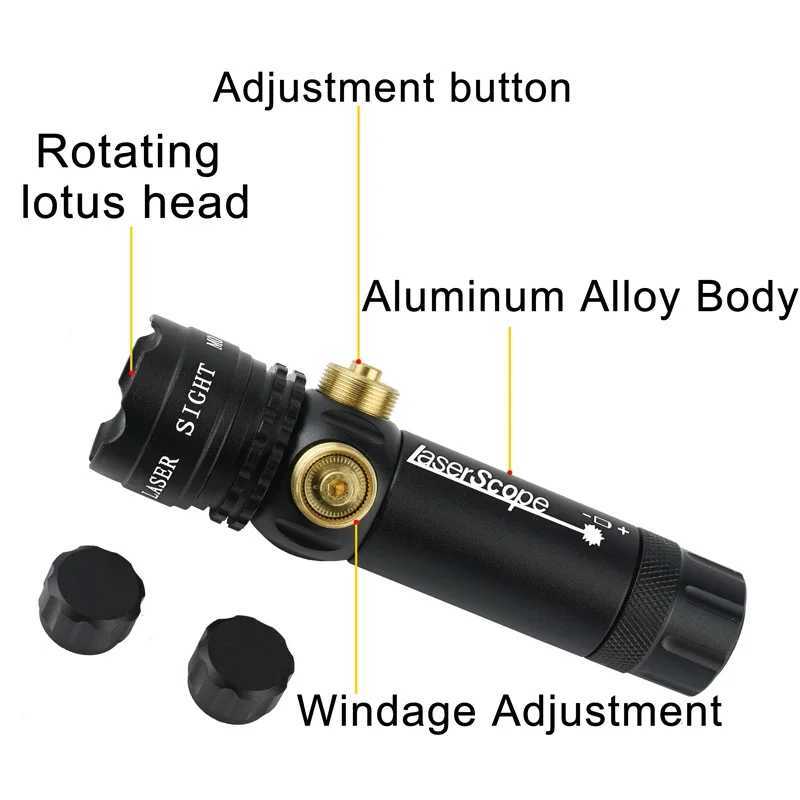 Red/green laser point aluminum alloy laser aiming laser light can be installed on outdoor professional equipment CL240826