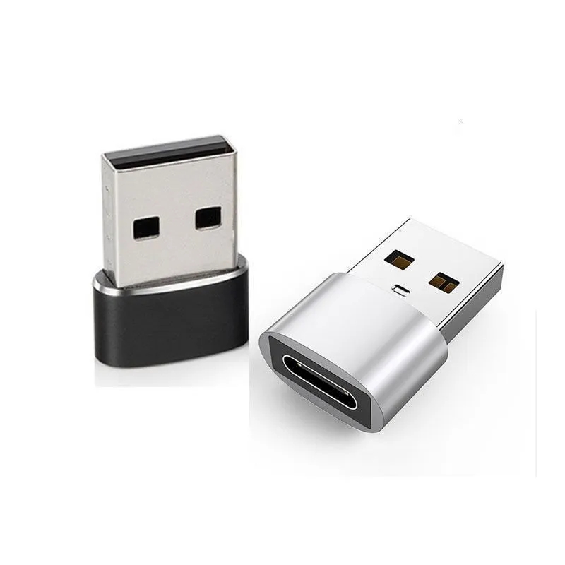 USB2.0 Male To USB Type C Female OTG Adapter Converter Type-c Cable Adapters For Xiaomi Huawei Samsung Oneplus USB-C Data Charger