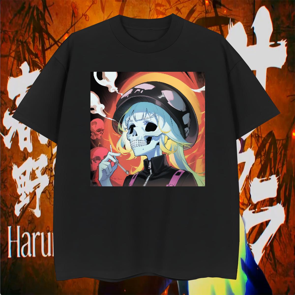 Designer T Shirt For Man 100% Cotton 230g skull Outdoor DIY Printed Breathable Soft Men Tops Tees Fashion Designer Wear