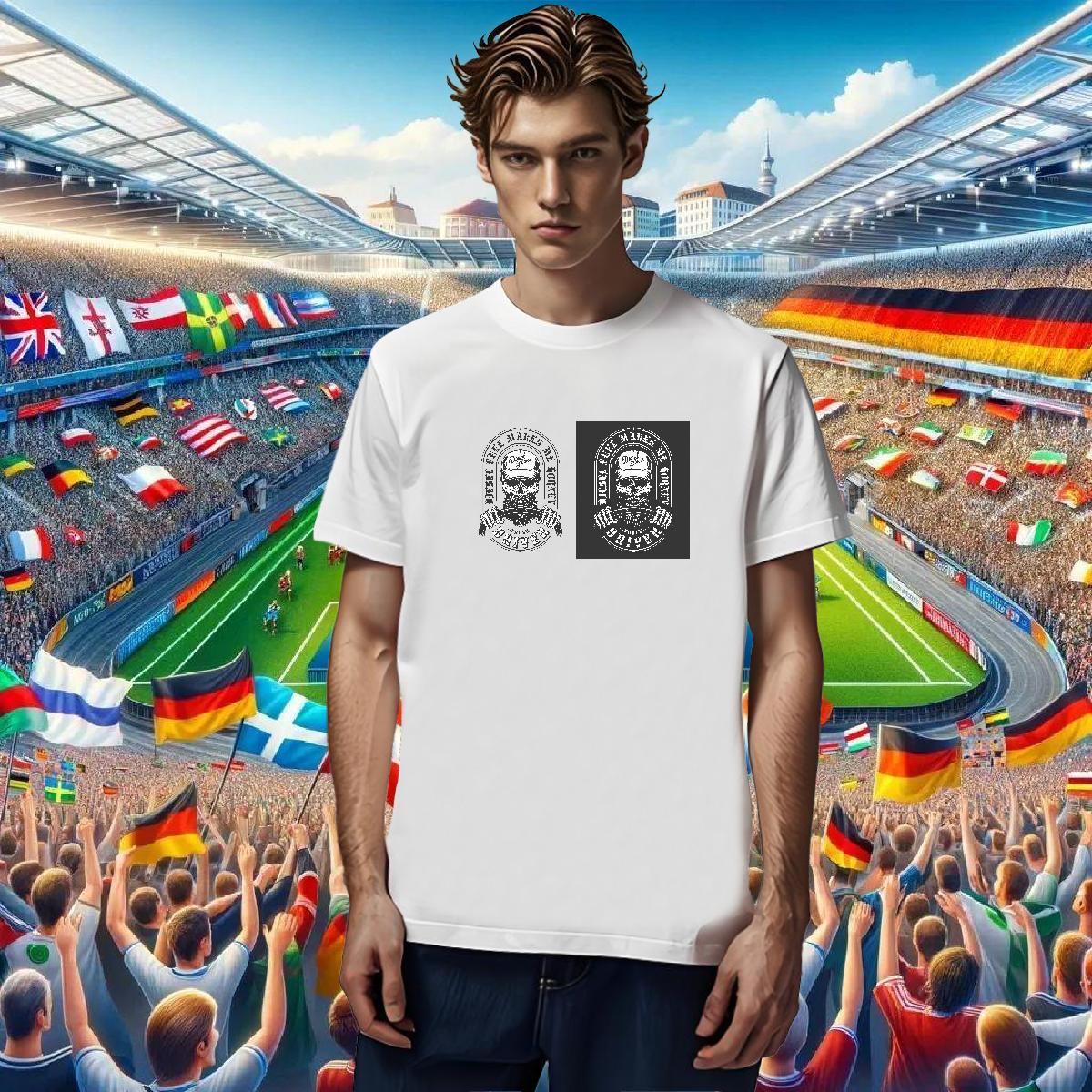 Loose Fit Man T Shirts 100% Cotton 230g skull Sports Casual DIY Printed Breathable Crew Neck Men Tops Tees Factory Direct Tees Shirts