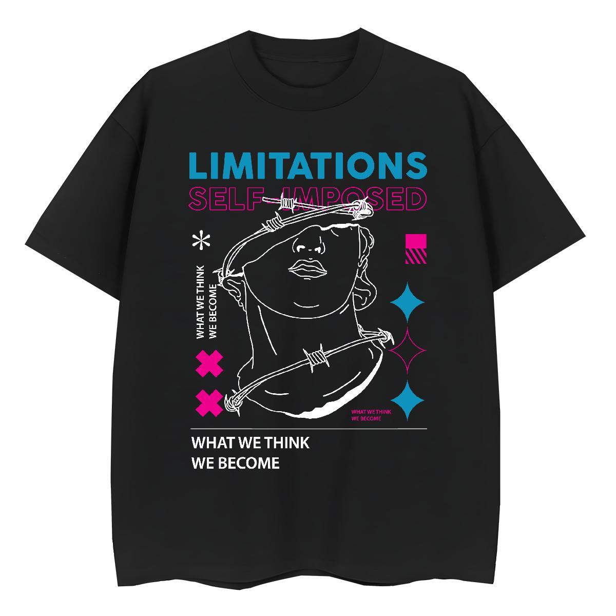 Comfortable Couples T Shirts 230g 100% Cotton limitation Sport Woman T Shirts Breathable Short Sleeve Black White Tops Tees