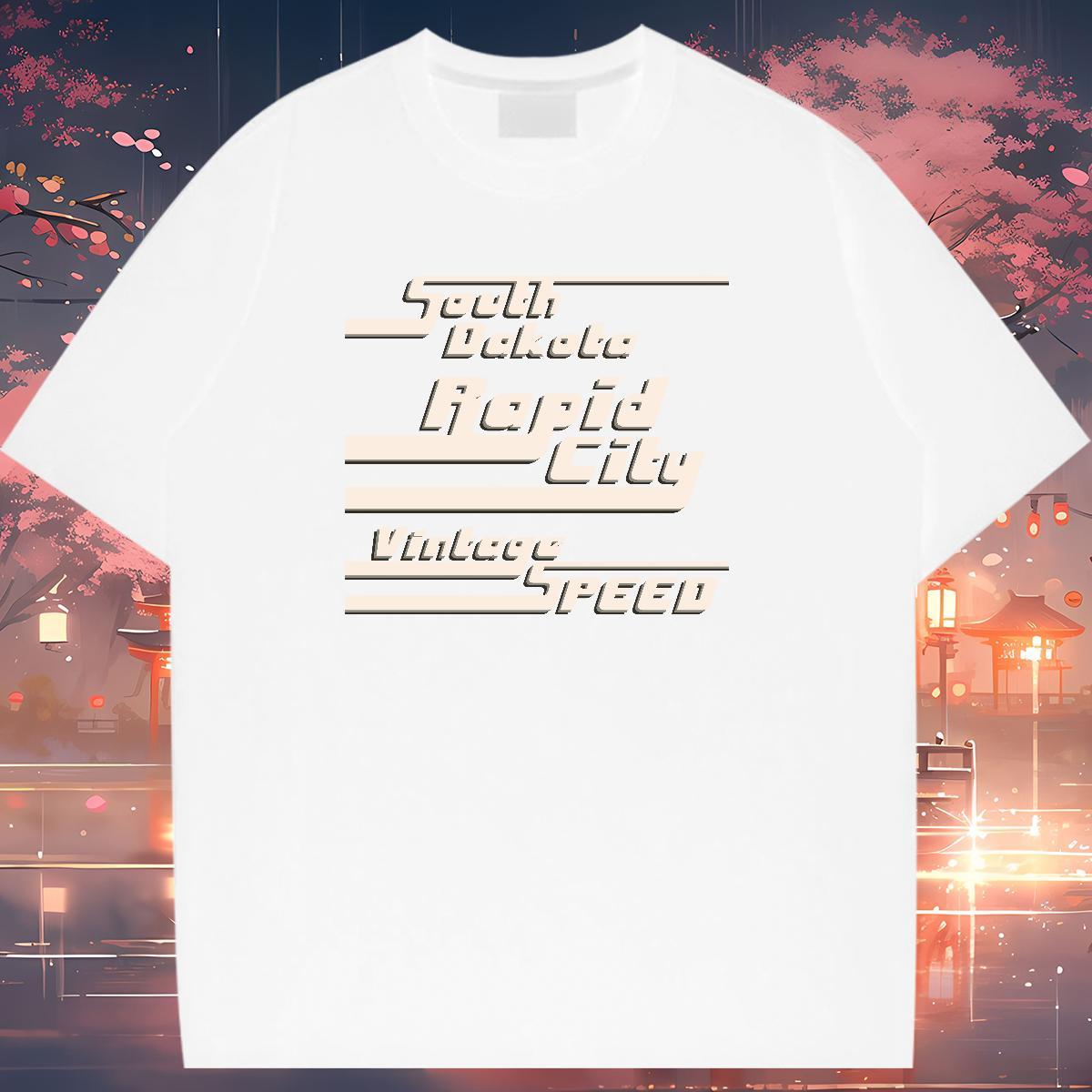 Unisex Women Tees 230g Pure Cotton letter Street Wear T Shirt For Woman Breathable Crew Neck Floral Print Tshirts