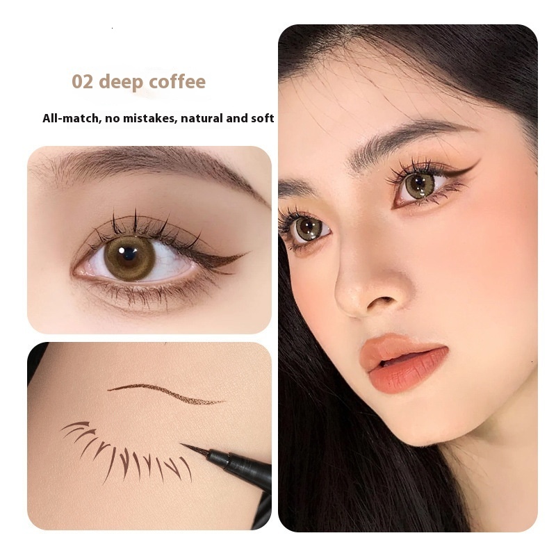 Precision 0.01mm WODWOD Eyeliner Pen - Professional Grade, Smooth Application & Durable Wear