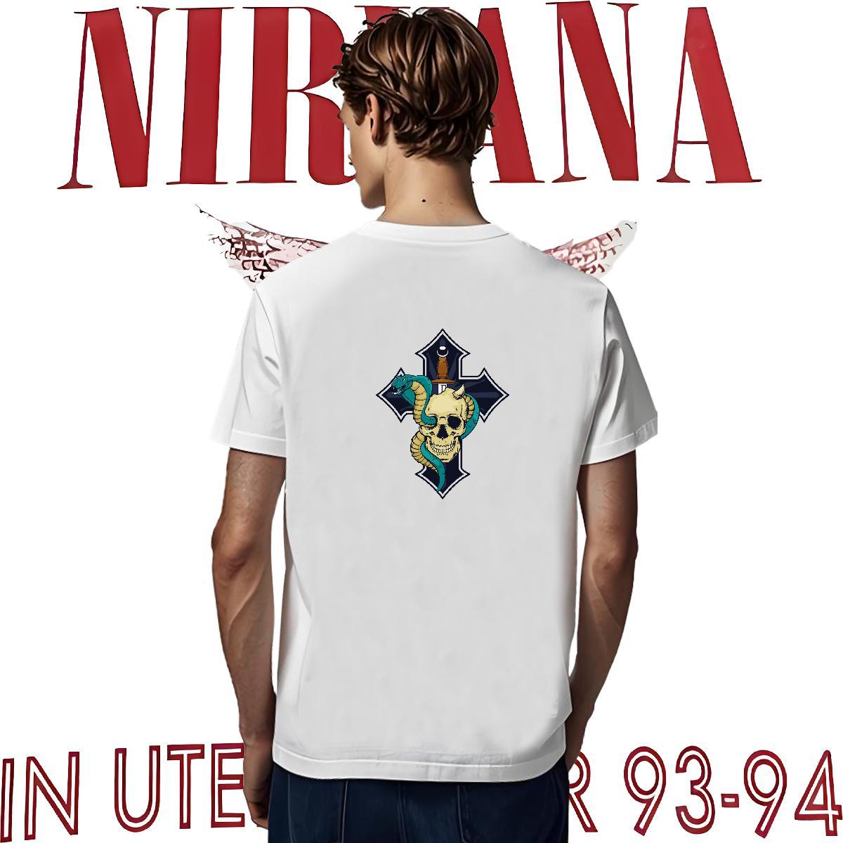 Soft T Shirts Men 100% Cotton 230g skull Street Casual Plus Size Cartoon Breathable Short Sleeve Men Tees Wholesale Tops Tees