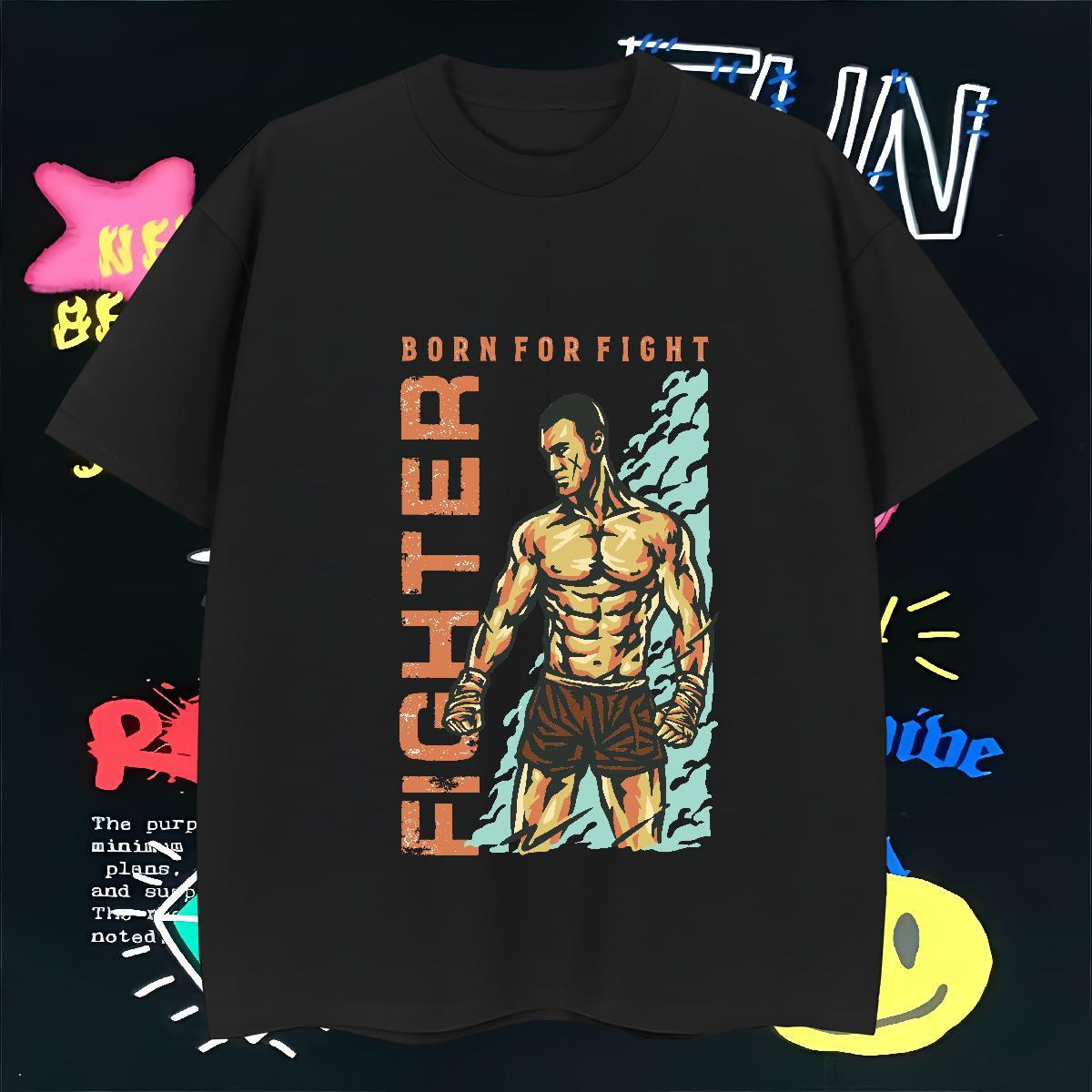 Designer Mens T Shirts 230g Cotton portrait Street Anime Print Breathable Tshirt for Man Woman Classic Tees Shirts
