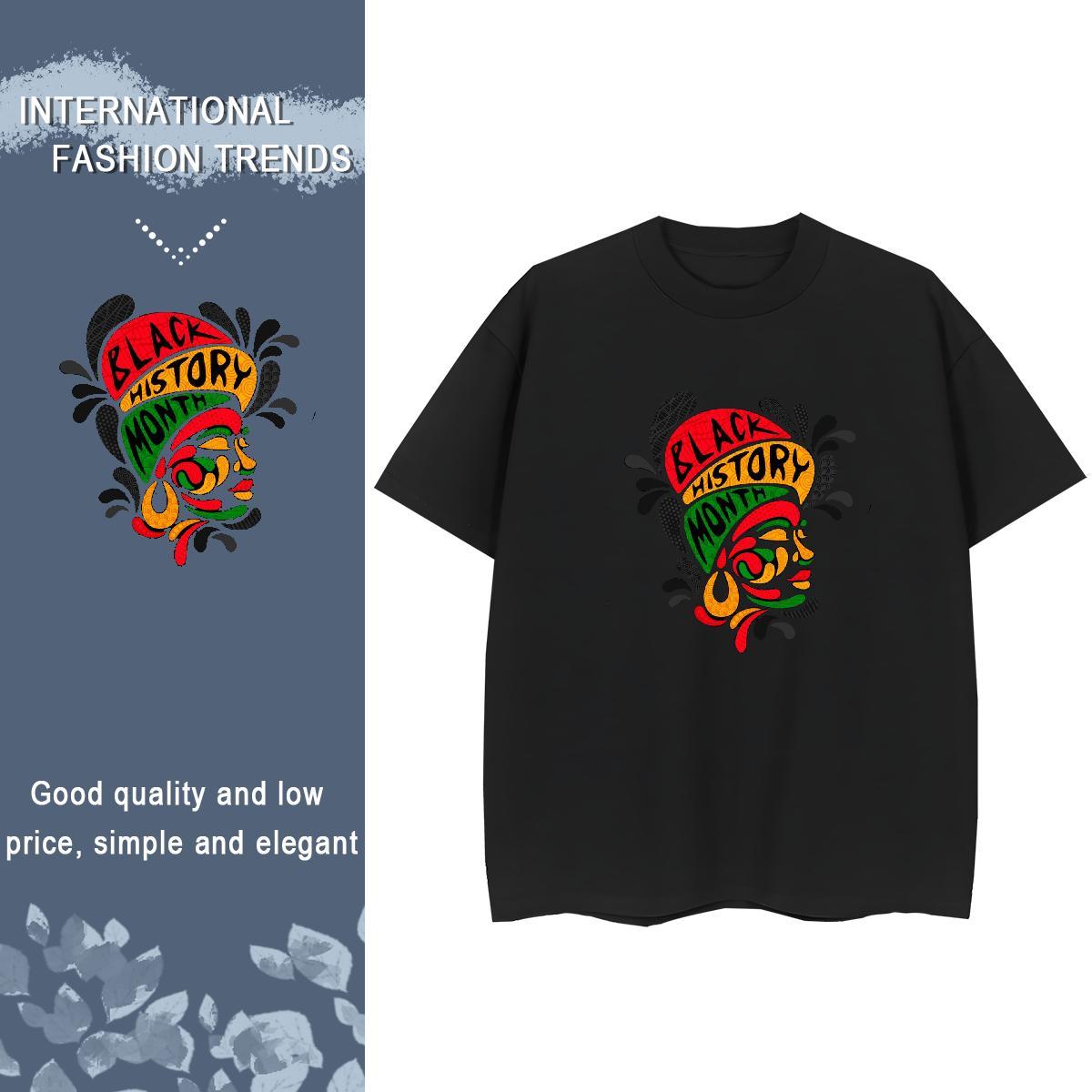 Comfortable Mens T Shirts 230g Pure Cotton letter Hip Hop Custom Cartoon Breathable Soft Men Tshirts New Arrival Clothings