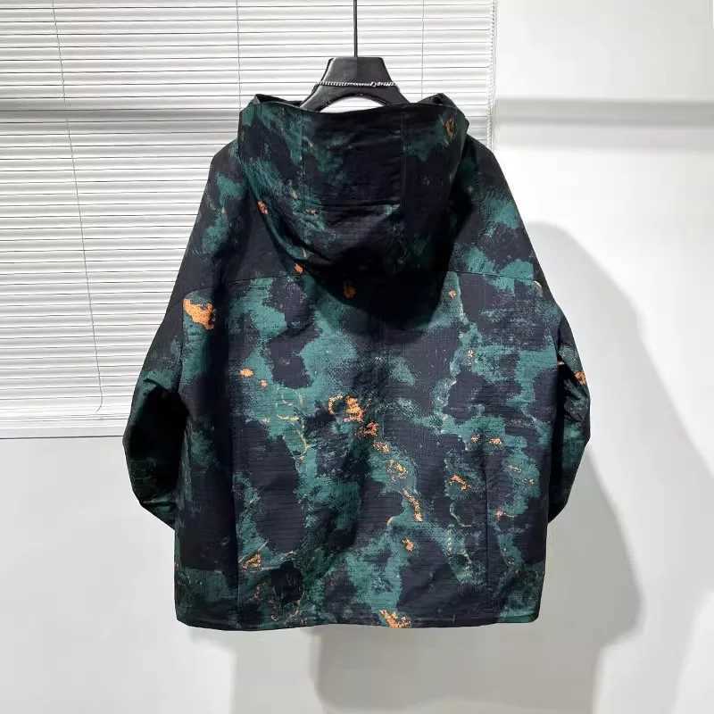 Owen Seak Mens Cotton Jacket Gothic Mens Clothing Autumn Zipper Flight Jacket Womens Hip Top Black Coat W2408266