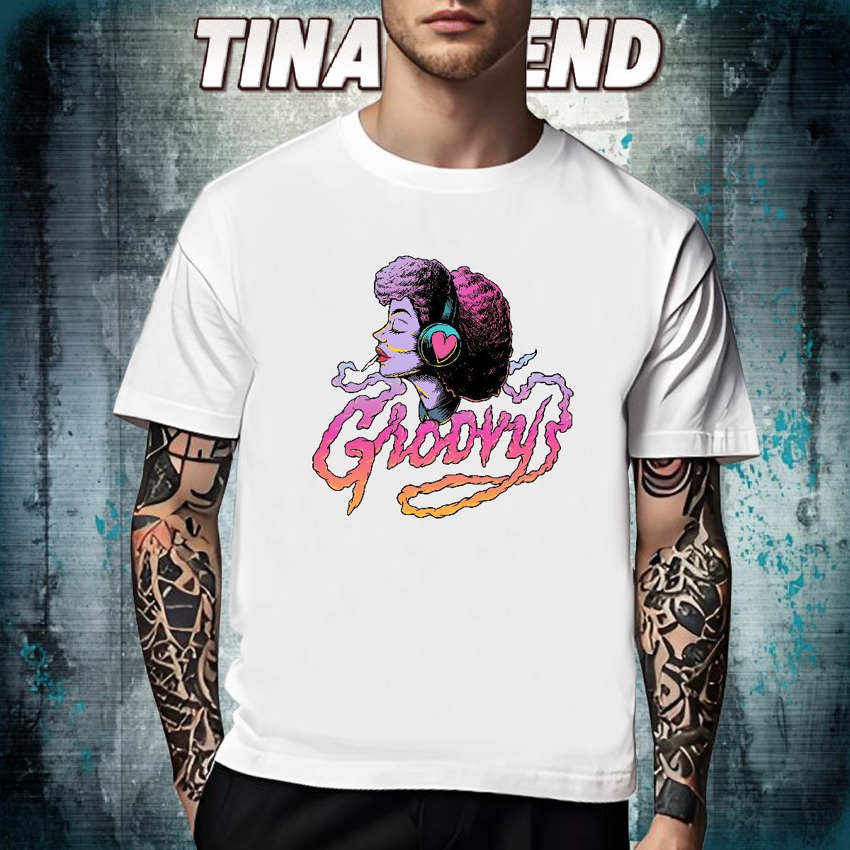 Designer T Shirt For Man 100% Cotton 230g portrait Spring Summer Black Oversized Breathable Crew Neck Men Clothes T-Shirt Custom Top Tees