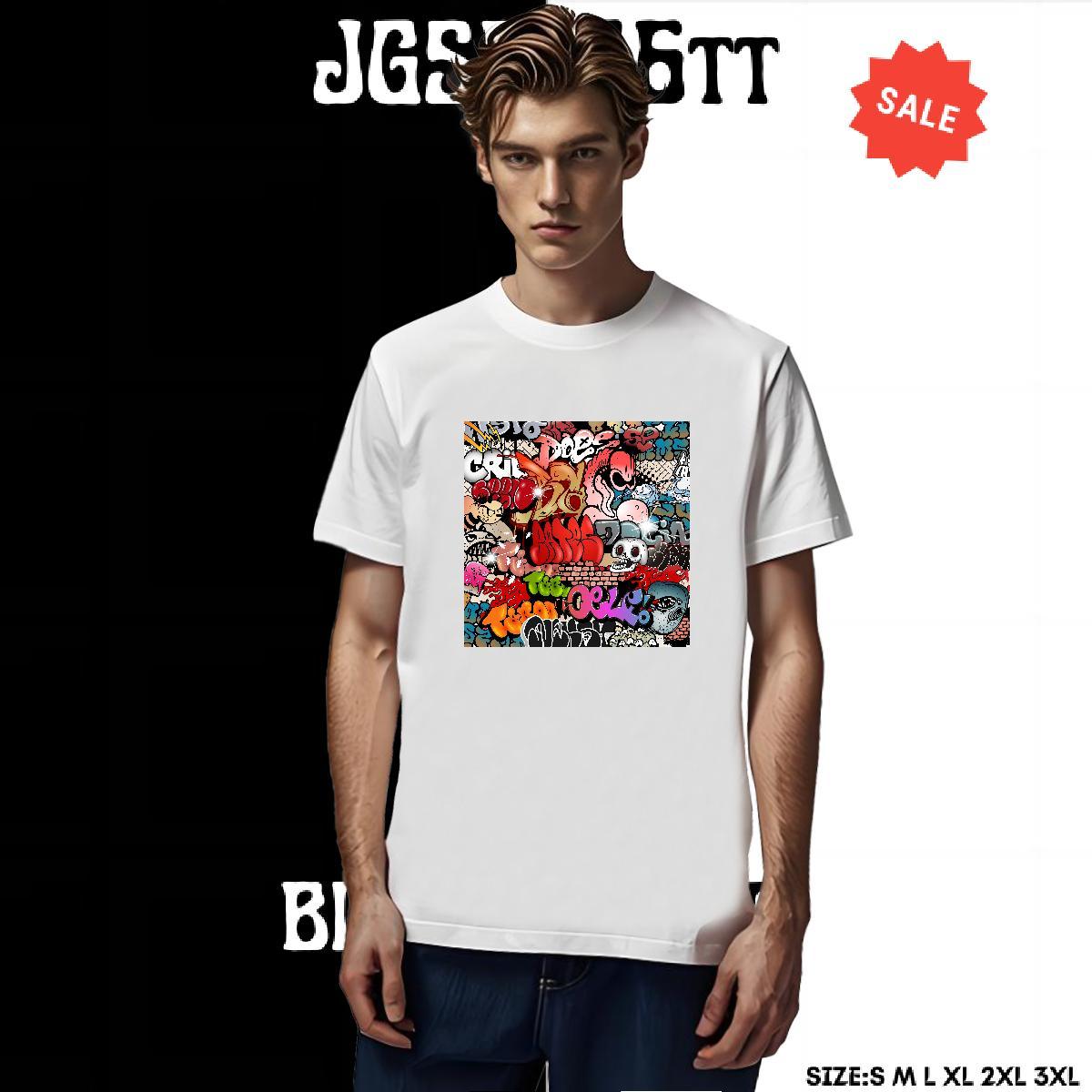 Loose Fit T shirt 230g Pure Cotton skull Home Outdoor Black Oversized Short Sleeve Soft Mens Tshirts 2024 DIY Clothings