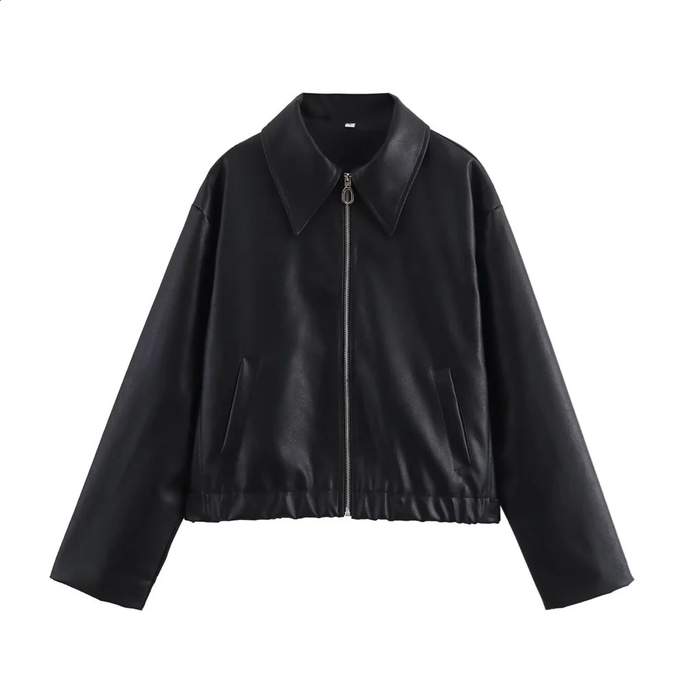 UNIZERA Autumn Product Fashion Casual Womens Wear Simple and Versatile Two Color Long Sleeve Jacket Coat 240824