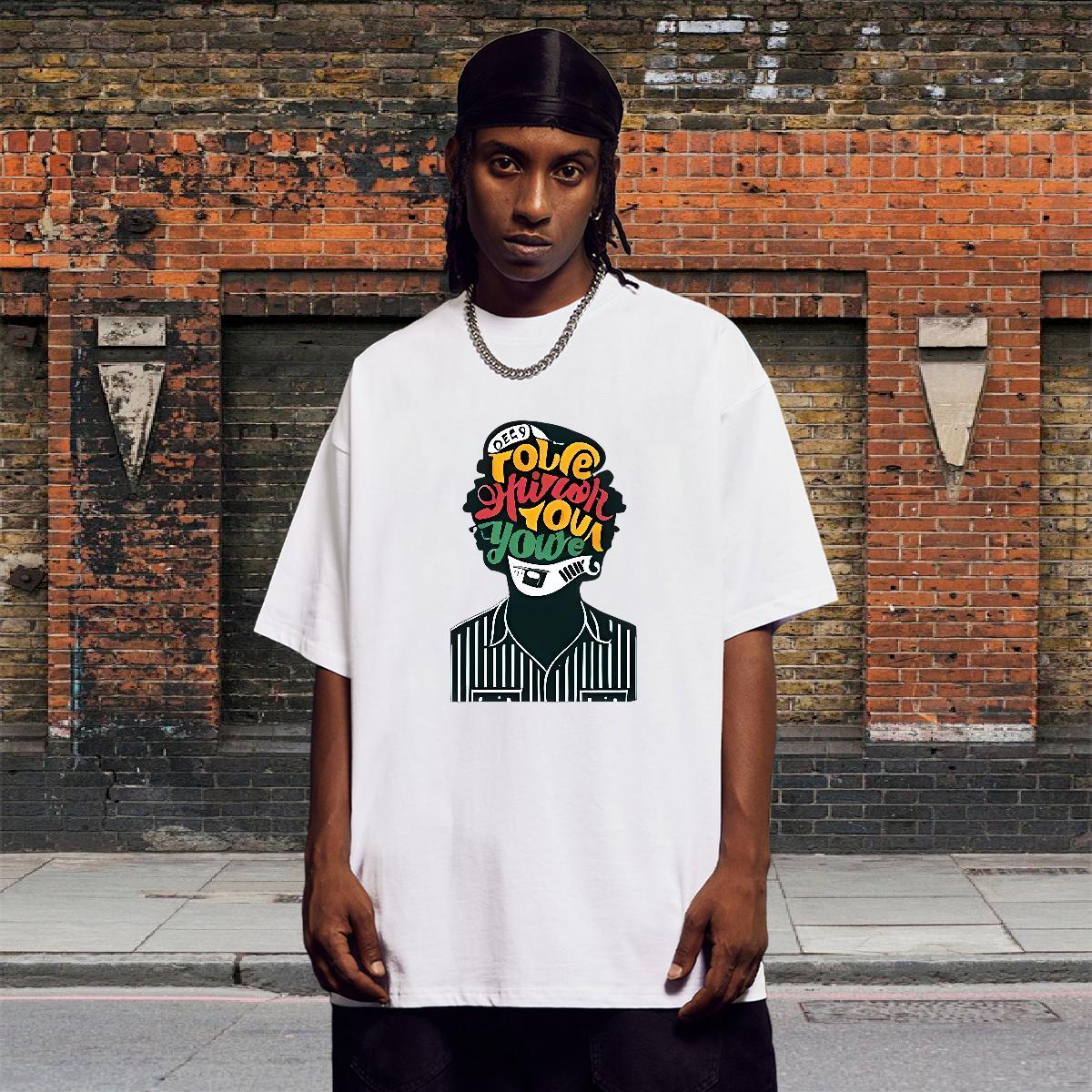 TOP Quality Mens T Shirts 230g 100% Cotton letter Beach Custom Cartoon Crew Neck Breathable Tshirt for Man Woman Stylist Tees Shirts