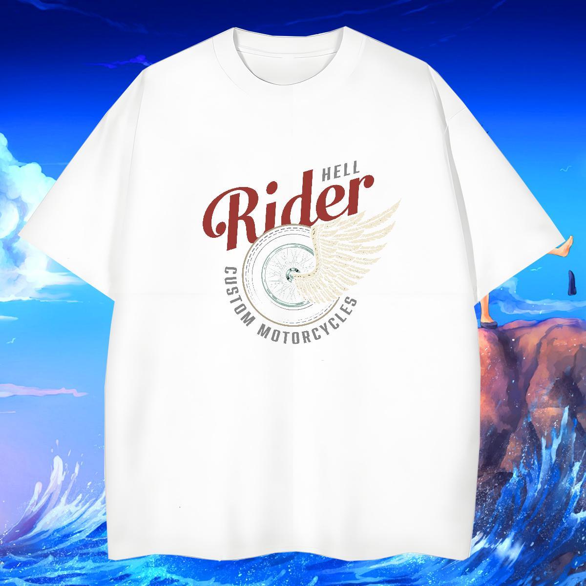 Brand Men T Shirts 230g 100% Cotton letter Street Customized Crew Neck Breathable Men Tshirts New Arrival Tees Shirts