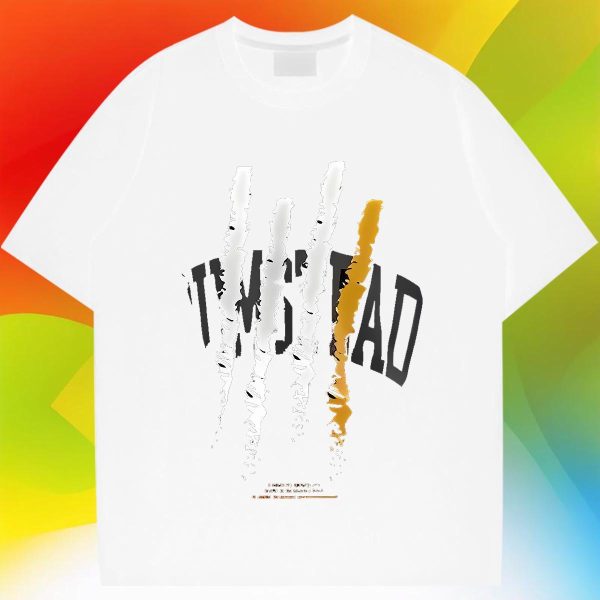Wholesale T shirt 100% Cotton 230g letter Daily Outfit DIY Pure Cotton Mens Tshirts 2024 Tops