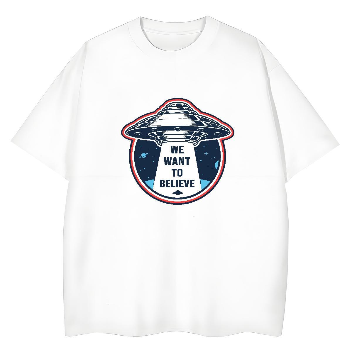Designer Nice Women Tees 230g 100% Cotton outer space Sports Casual T-Shirts for Women Breathable Short Sleeve Custom Print Plus Size Tops Shirt