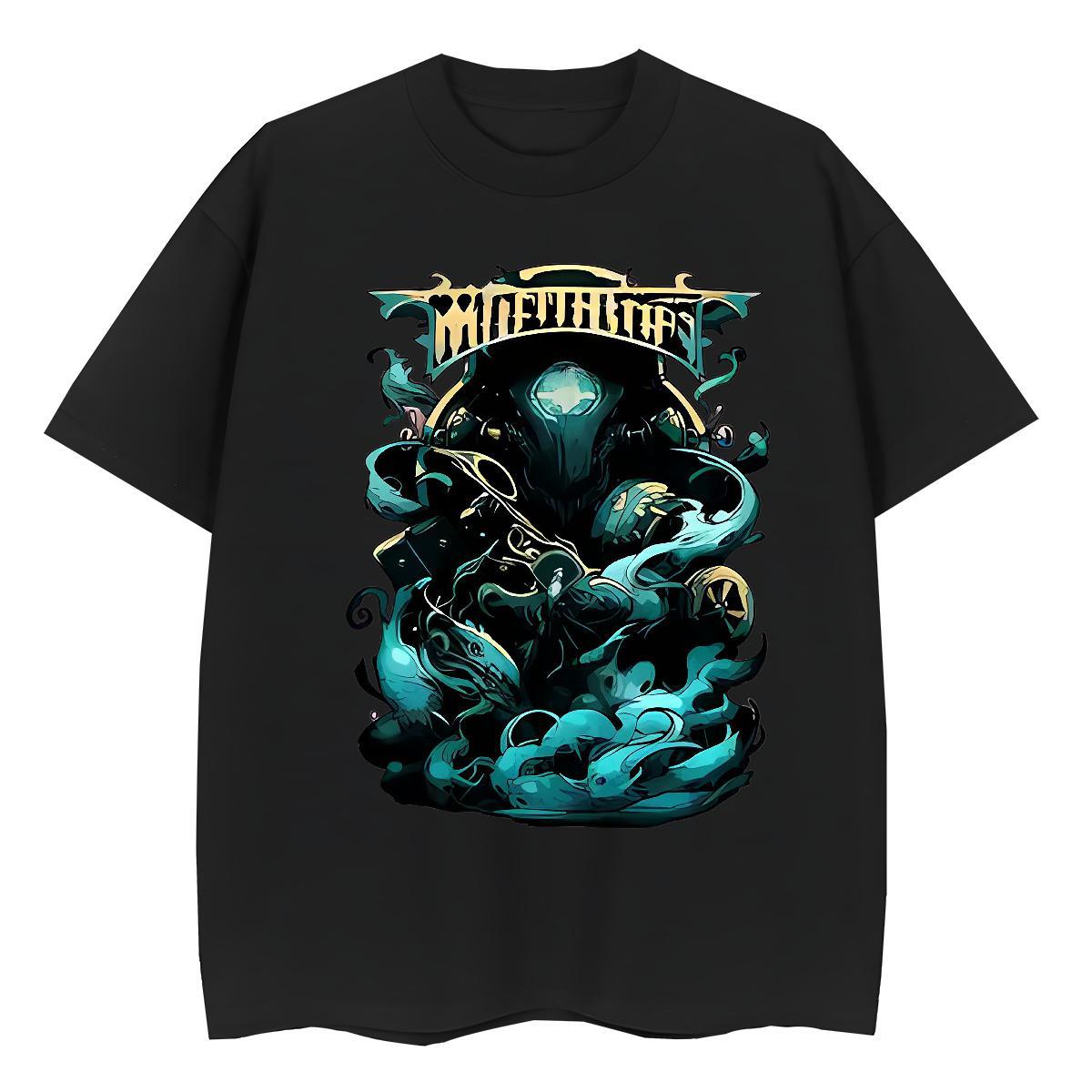 Brand Women Tees 230g Pure Cotton scare Street Wear T shirt Breathable Crew Neck DIY Printed Clothes